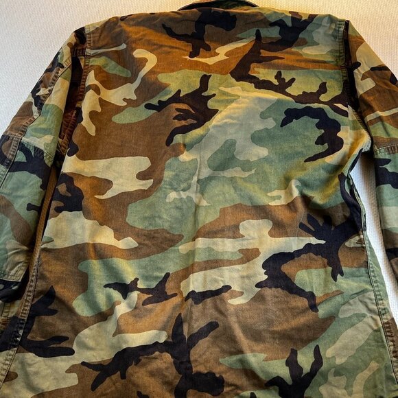 U.S. Marines Combat Coat Camo Jacket Propper Men's Tactical Size Large Long - Picture 7 of 9